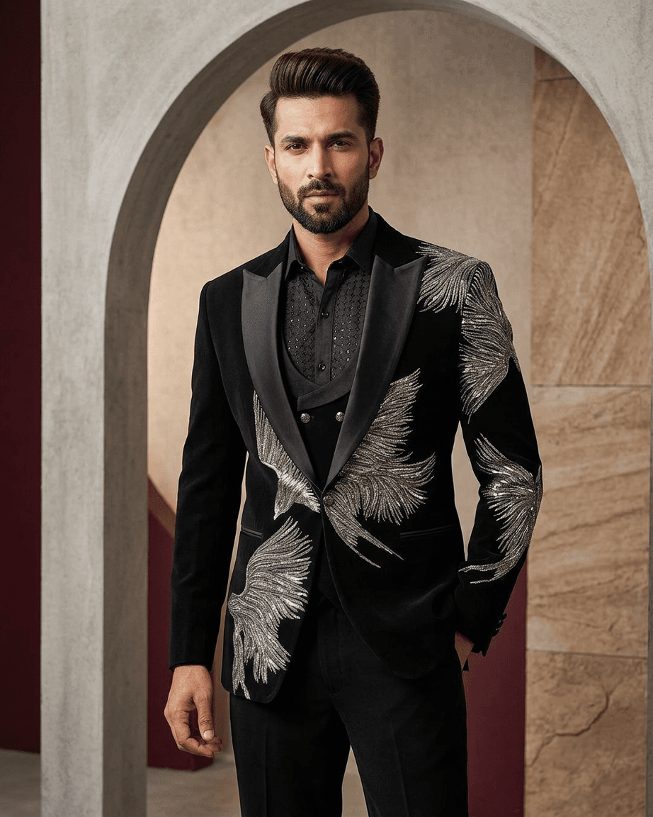 The Phoenix Velvet Dinner Jacket 1